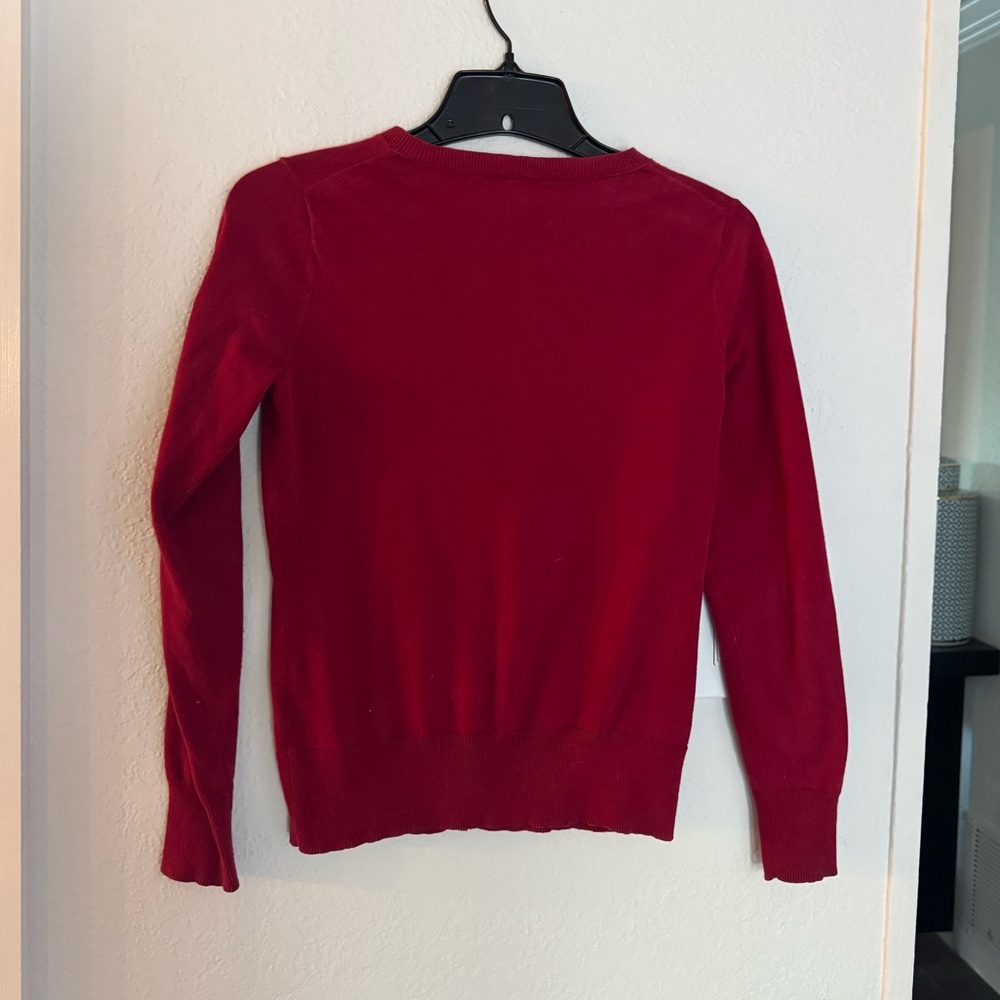 Banana Republic Cranberry red Cardigan, XS - Picture 6 of 6